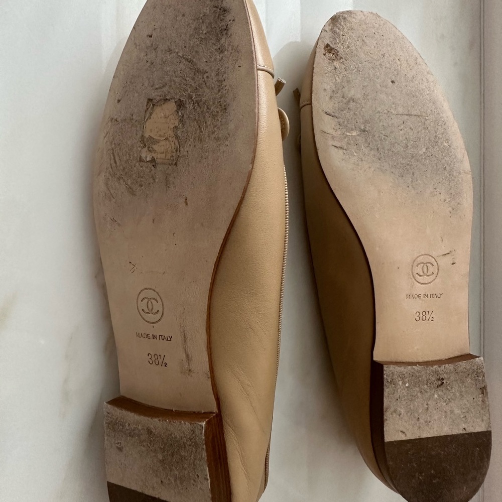 Chanel ballerinas size 38.5 - Picture 5 of 6